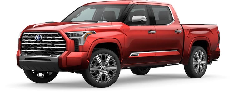 2022 Toyota Tundra Capstone in Supersonic Red | Fremont Toyota Sheridan in Sheridan WY