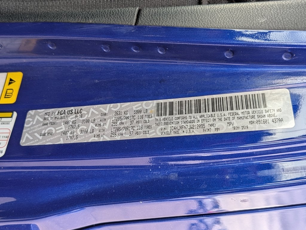 2018 Jeep Wrangler Unlimited Rubicon 4x4
