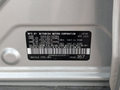 2025 Mitsubishi Outlander Sport Base