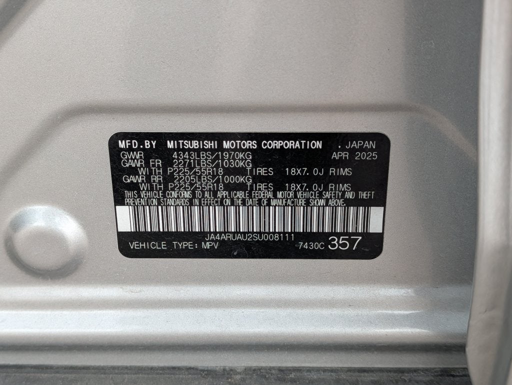 2025 Mitsubishi Outlander Sport Base