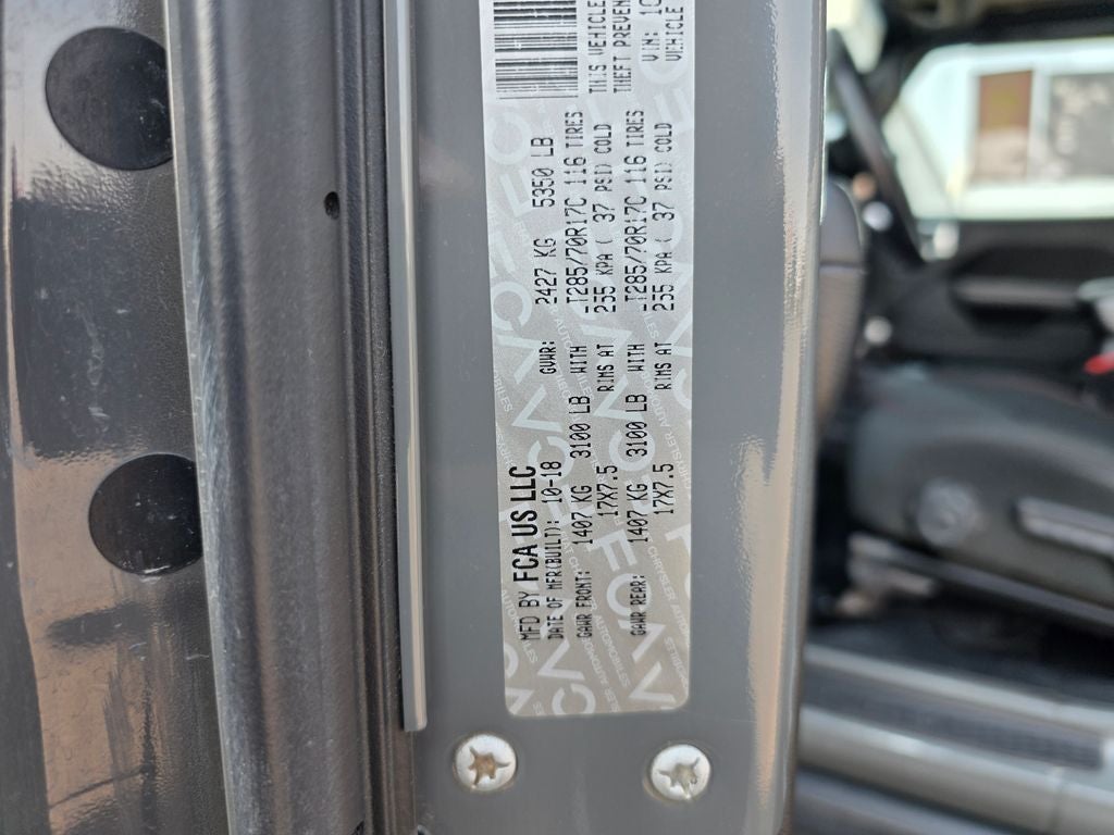 2018 Jeep Wrangler Rubicon
