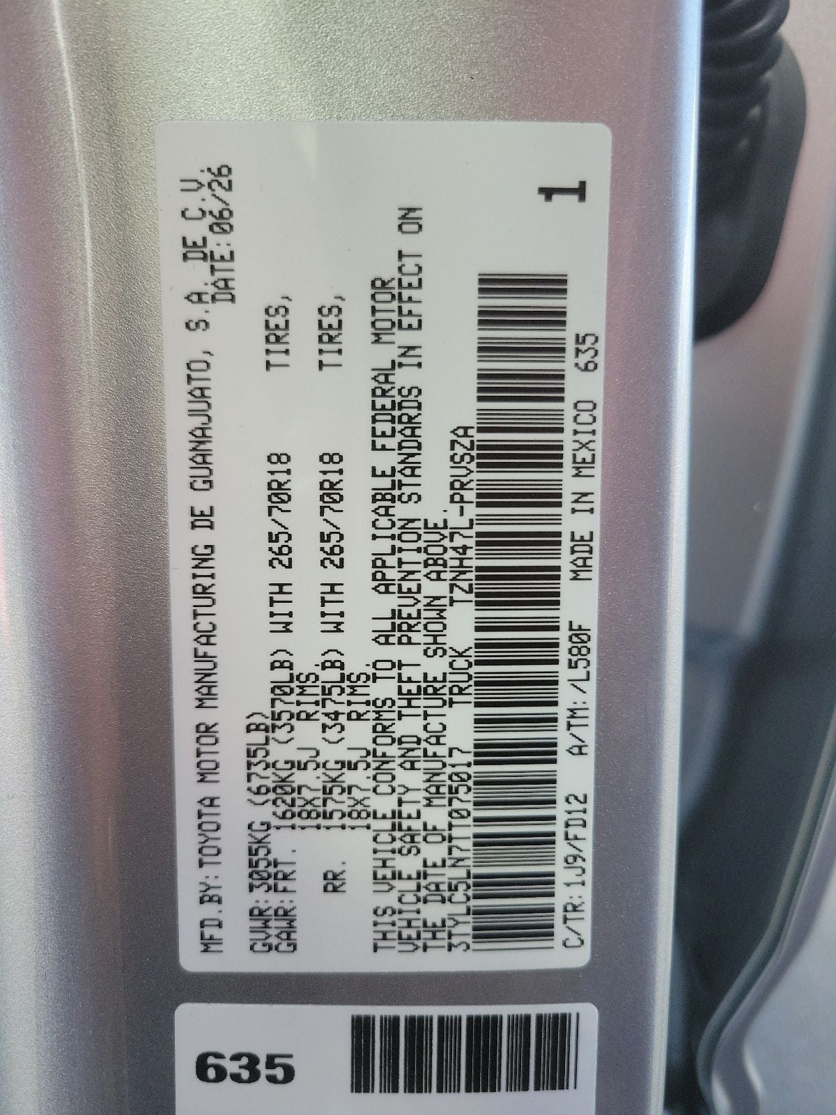 2026 Toyota Tacoma Hybrid Base