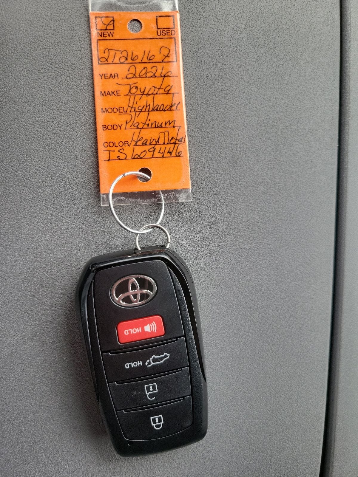 2026 Toyota Highlander Platinum