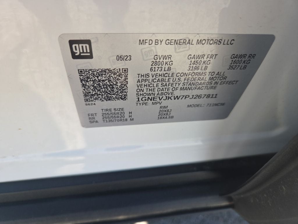 2023 Chevrolet Traverse RS