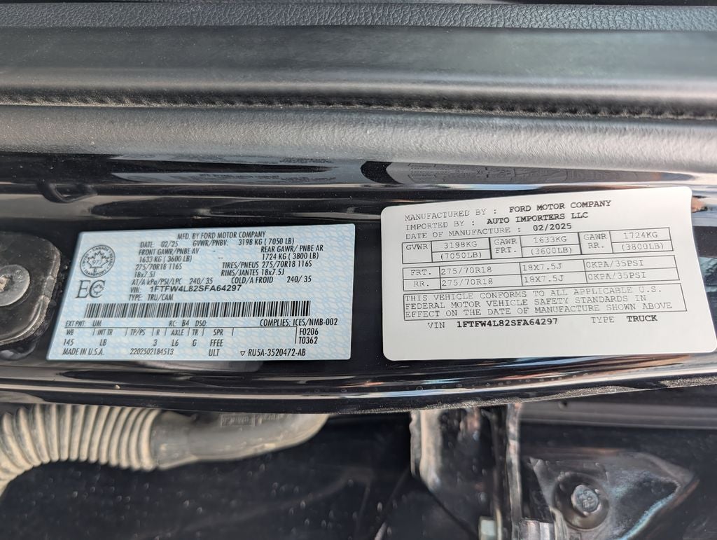 2025 Ford F-150 Tremor