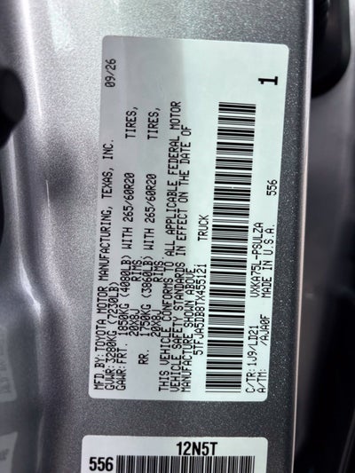 2026 Toyota Tundra Limited