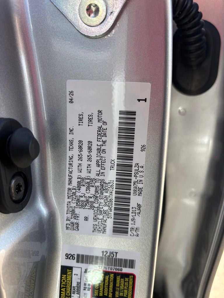2026 Toyota Tundra Limited