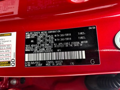 2026 Toyota 4Runner i-FORCE MAX Hybrid TRD Off Road