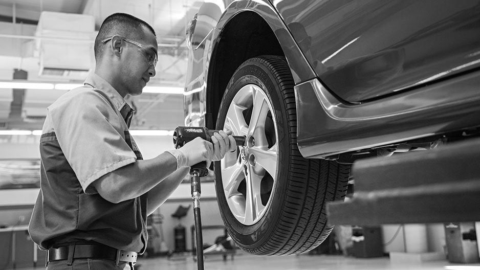 Fremont Toyota Sheridan Service Center Tire Rotation