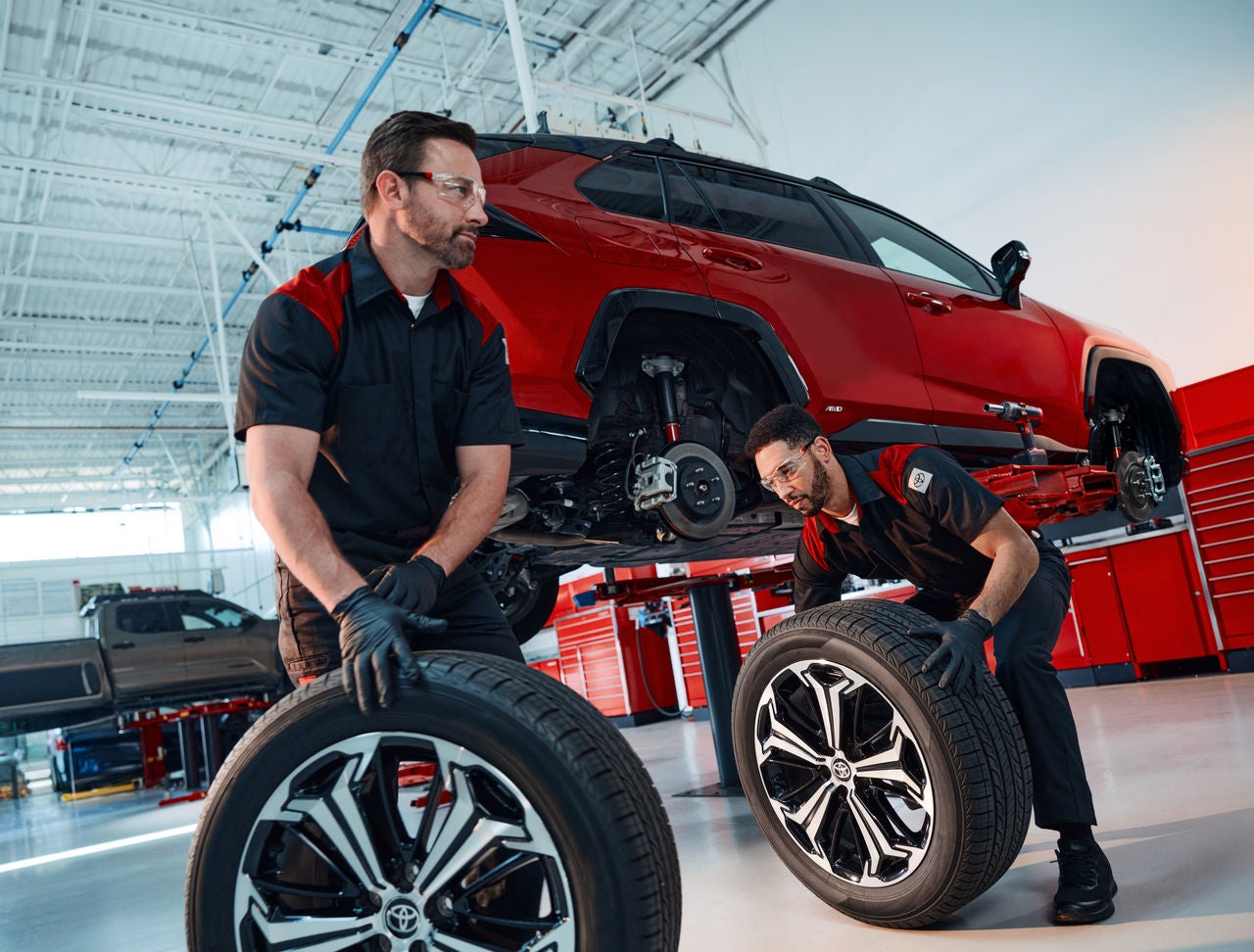 Toyota Tire Service, Fitting, and Balancing in Sheridan WY